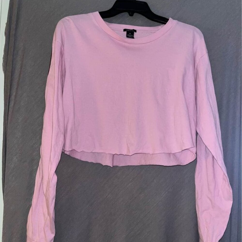Rue21 Pink Midriff Top, Like New!